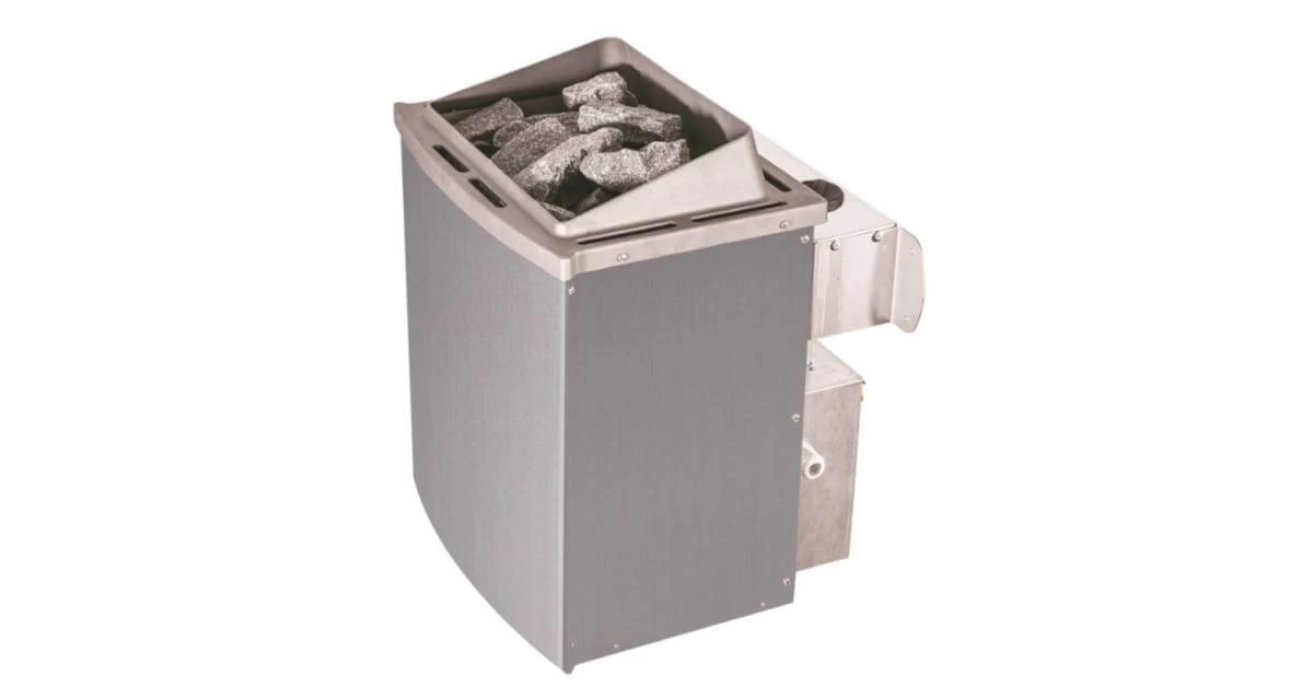 Karibu Sauna Nanja + 3,6kW Saunaofen Mit Integr. Steuerung – Bild 3