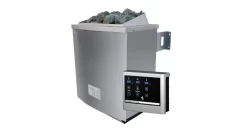 Karibu Sauna Amara + 9kW Saunaofen Mit Ext. Steuerung Easy