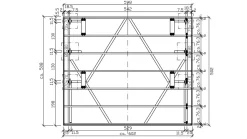 Doppelcarport 604 X 510cm Mit Aluminium-Dachplatten