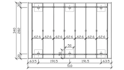 Einzelcarport 340 X 510cm Mit Satteldach Aus Holz