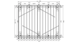 Doppelcarport 604 X 760cm Mit Aluminium-Dachplatten