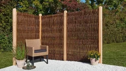 Weidengeflecht Zaun Fuego 120 X 180 Cm