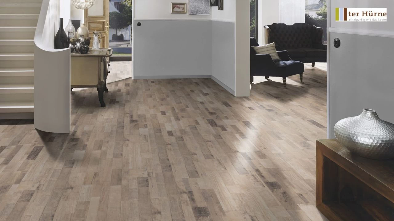 Ter Hürne Laminat Altholz-Mix Beige Mehrstab B04 – Bild 5