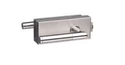 Beschlagset Angolare Quaranta UV Edelstahl Gebürstet/Chrom