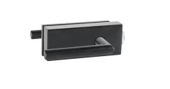 Beschlagset Angolare Uno UV Matt Schwarz