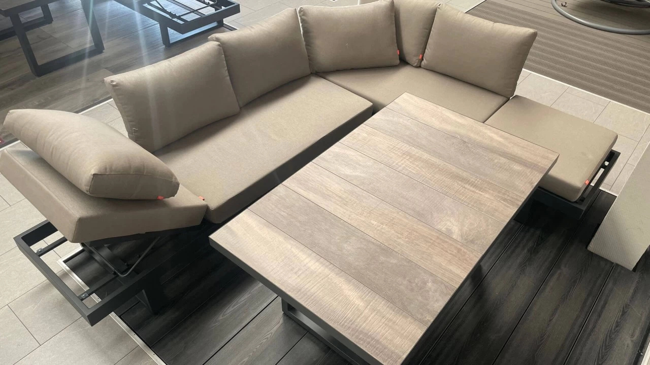 SIENA GARDEN Loungegarnitur Avenia Mit Corido Loungetisch 140x85 Cm