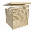 Karibu Gartenhaus Bastrup 3 28mm Blockbohlenhaus 297x237cm Unbehandelt