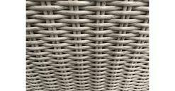 Gartenmöbel Set Bilbao / Vigo Grau 22teilig Loungemöbel Polyrattan Dining-Eck-Lounge