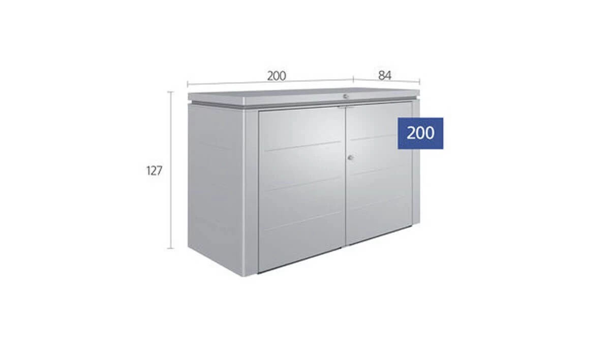 Biohort Highboard 200 X 84 X 127 Cm (Breite X Tiefe X Höhe) Lieferbar In 3 Farben – Bild 3