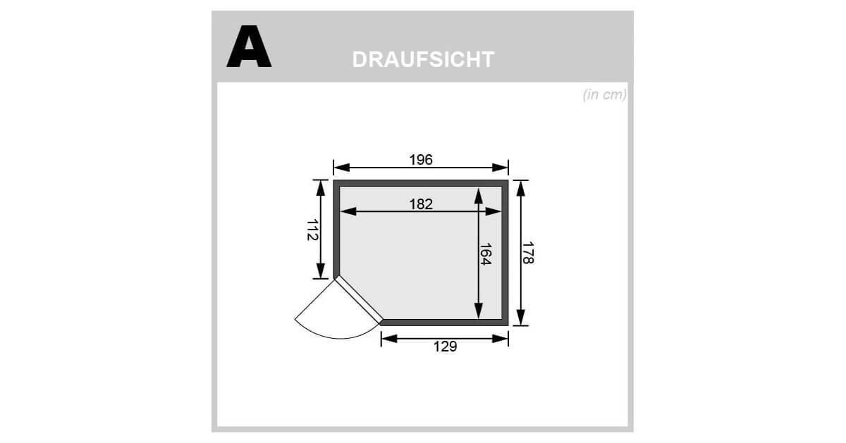 Karibu Sauna Bodo Ohne Ofen – Bild 6