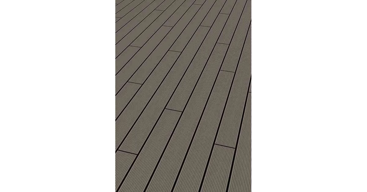 WPC Terrassendiele 20 X 120mm In 390cm Lang Hohlkammer Silver Cedar – Bild 3