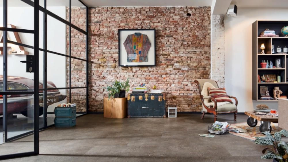 Meister Designboden DB 600 S Terrazzo Dunkel – Bild 5