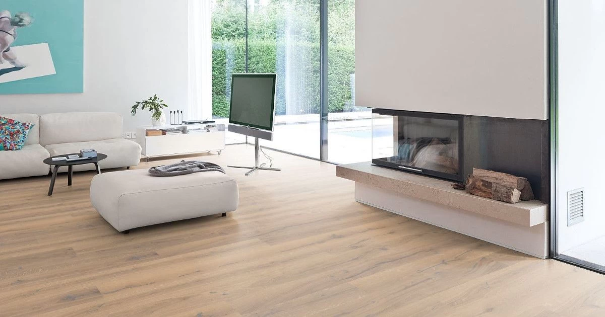 Haro Parkett 4000 Eiche Puroweiß Alabama Strukturiert – Bild 4