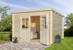 Gartenhaus Malta 3 292 X 292 Cm 28 Mm Blockhaus