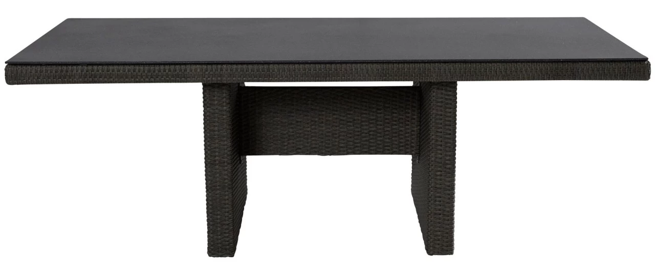 Gartenmöbel Set Barcelona / Rocking Grau Anthrazit 17teilig Gartenmöbel Set Polyrattan – Bild 3