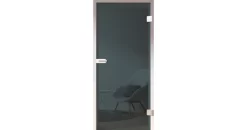 Ganzglastürblatt Anthrazit Gefärbt