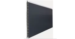 Groja System PVC Modulzaun Basic-Line Anthrazit Steckzaun