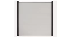 Groja System PVC Modulzaun Basic-Line Weiß Steckzaun