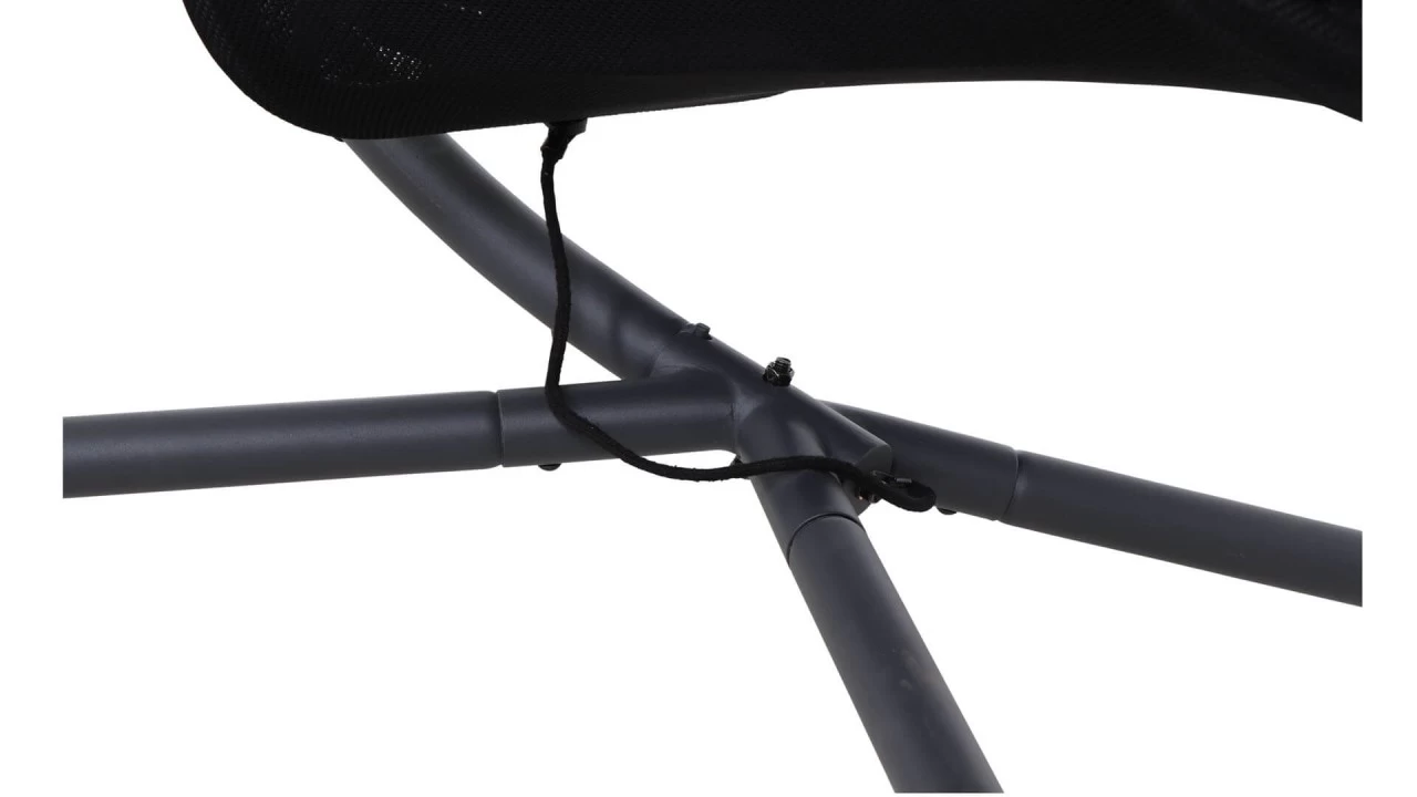 Siena Garden Hängesessel Yobaya Cool Black (schwarz) – Bild 4