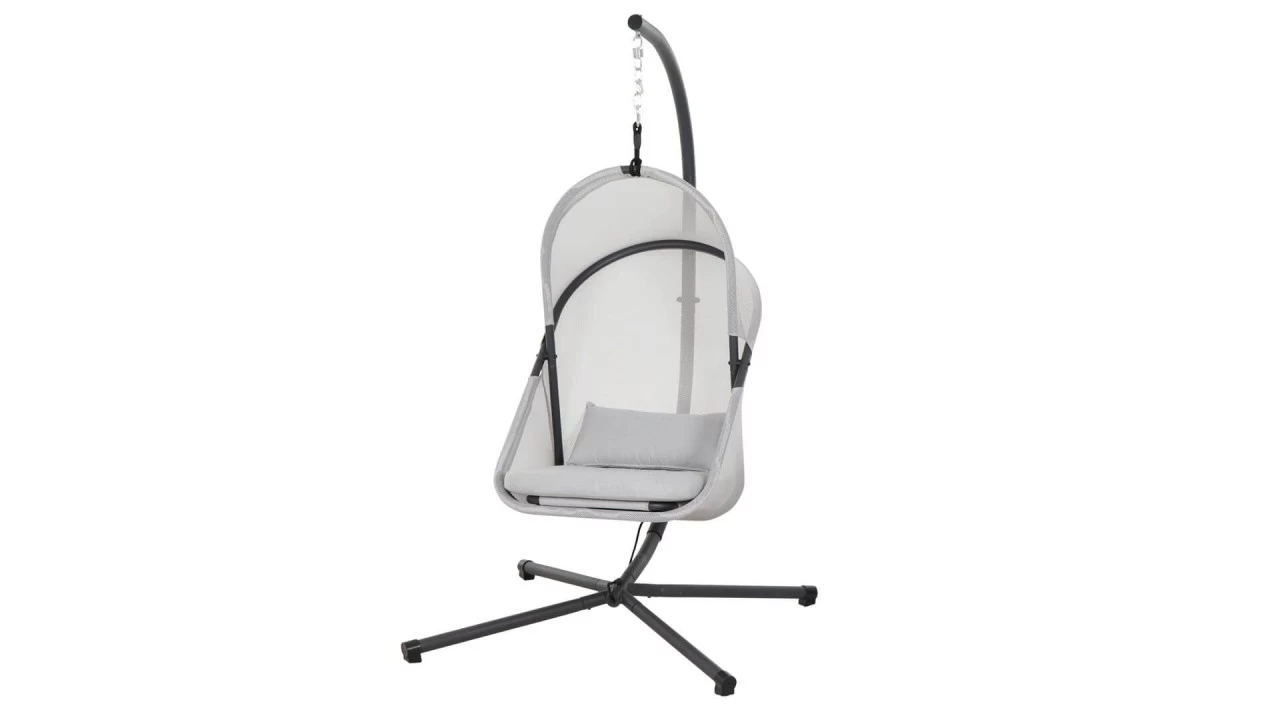 Siena Garden Hängesessel Yobaya Easy Grey (hellgrau) – Bild 7