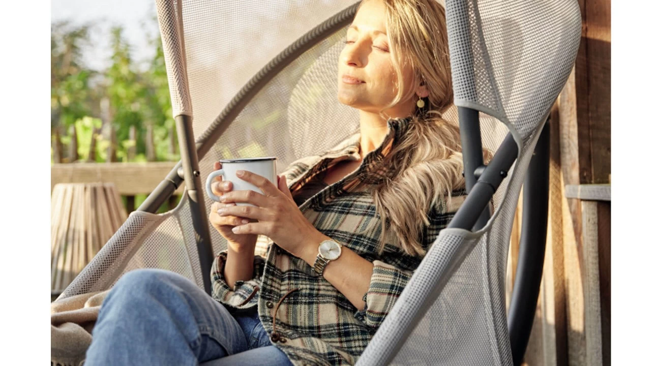 Siena Garden Hängesessel Yobaya Easy Grey (hellgrau) – Bild 8