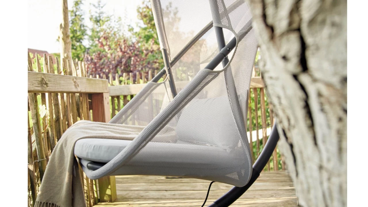 Siena Garden Hängesessel Yobaya Easy Grey (hellgrau) – Bild 2