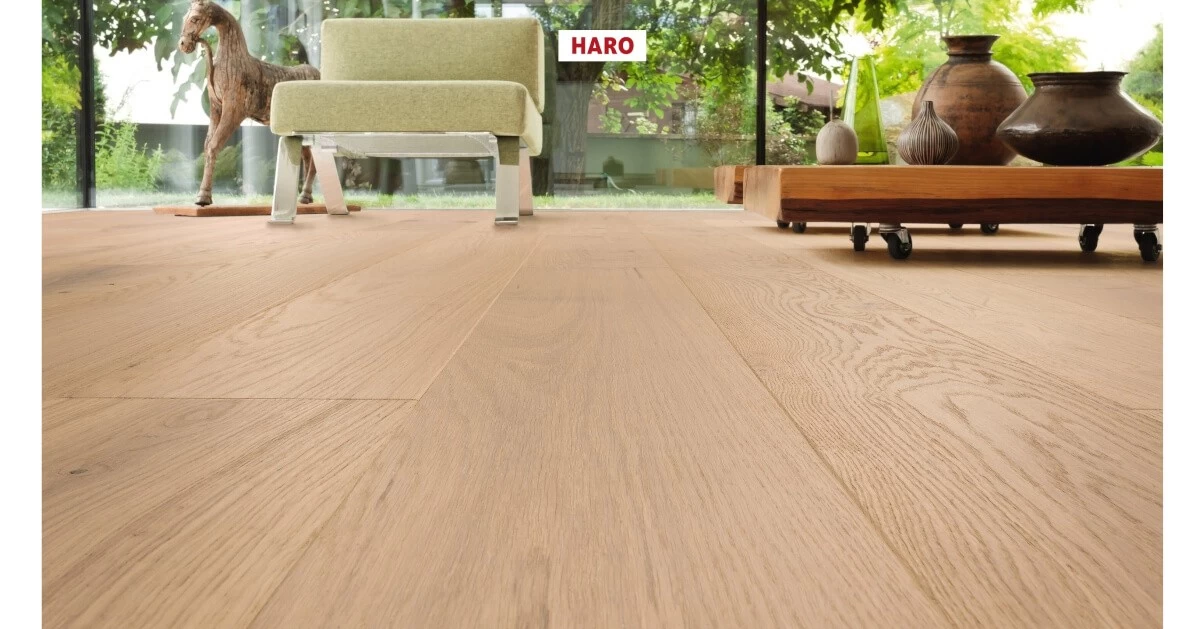 Haro Parkett 4000 Eiche Puroweiß Sauvage Strukturiert – Bild 6