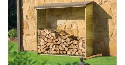 Kaminholzdach 188x69x183 Cm