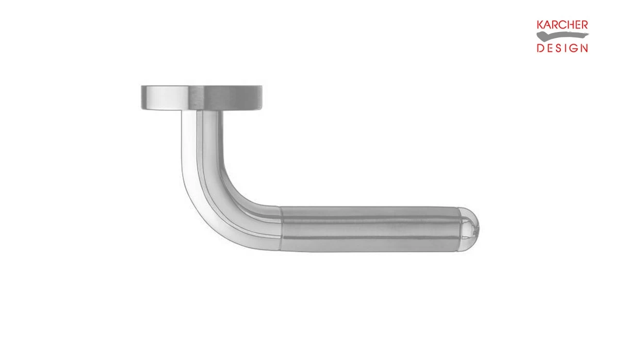 Karcher Türgriff Lignano Steel ER 35 Edelstahl Poliert/matt – Bild 3