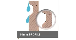 Karibu Gartenhaus 19 Mm Qubic 2 Mit Anbau Terragrau 545 X 276 Cm