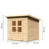 Karibu Gartenhaus 14 Mm Merseburg 4 Gerätehaus 212 X 214 Cm Unbehandelt