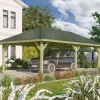 Karibu Pavillon Carport Classic Kirn 3