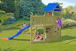 Kinderspielanlage 69501 Mit 1 Spielturm Und Piratenschiff