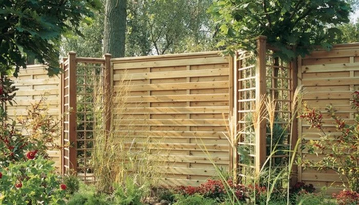 Traumgarten Sichtschutz Zaun Lettland 150 Cm Höhe