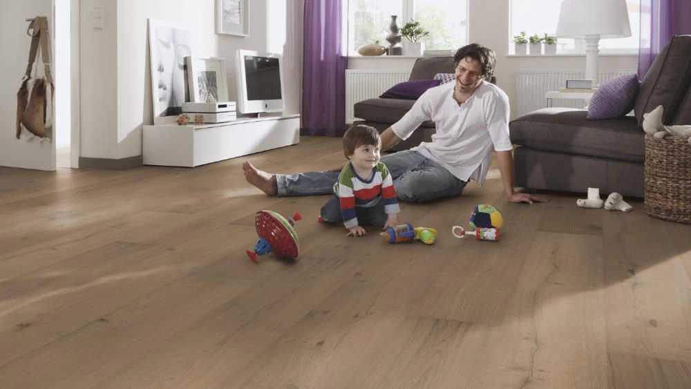 Meister Lindura HD 400 Eiche Authentic Greige Naturgeölt 32 Cm – Bild 2