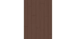 WPC Solid Wide Terrassendiele 20,5 X 200mm In 400cm Lang Massivprofil Mahagoni