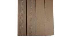 BPC Terrassendiele 19,5 X 120mm In 400cm Lang Clever Massivprofil Mahagoni