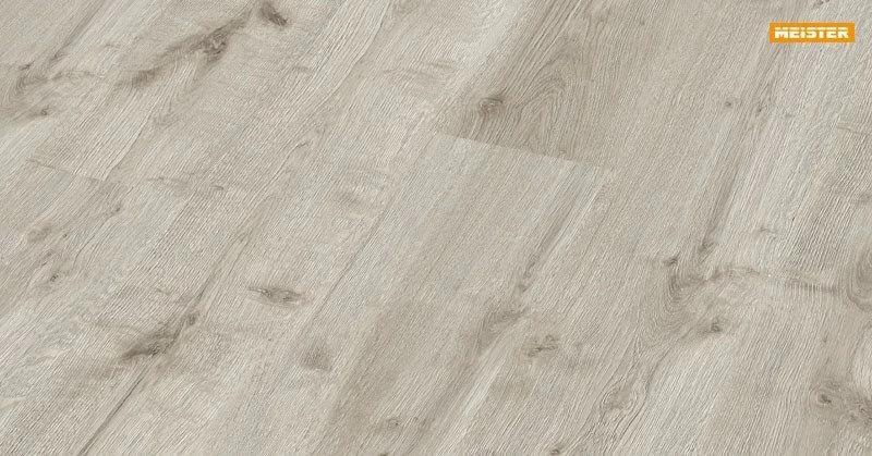 Meister Laminat Eiche Weiß Landhausdiele – Bild 2