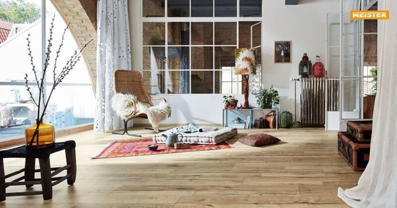 Meister Laminat LD 55 Eiche Bayfield Multistab Mit Umlaufender Microfuge – Bild 5