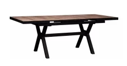 Montana Ausziehtisch, Anthrazit/oak, Alu/Keramik, 200/260x100 Cm ähnlich Sincro