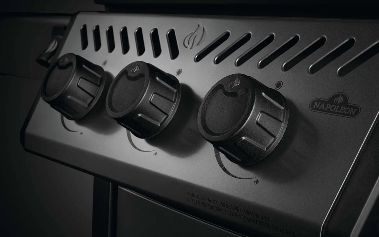 Napoleon Gasgrill Freestyle 365 Mit Seitenbrenner Graphitgrau – Bild 2