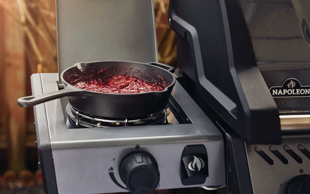 Napoleon Gasgrill Freestyle 365 Mit Seitenbrenner Graphitgrau – Bild 7