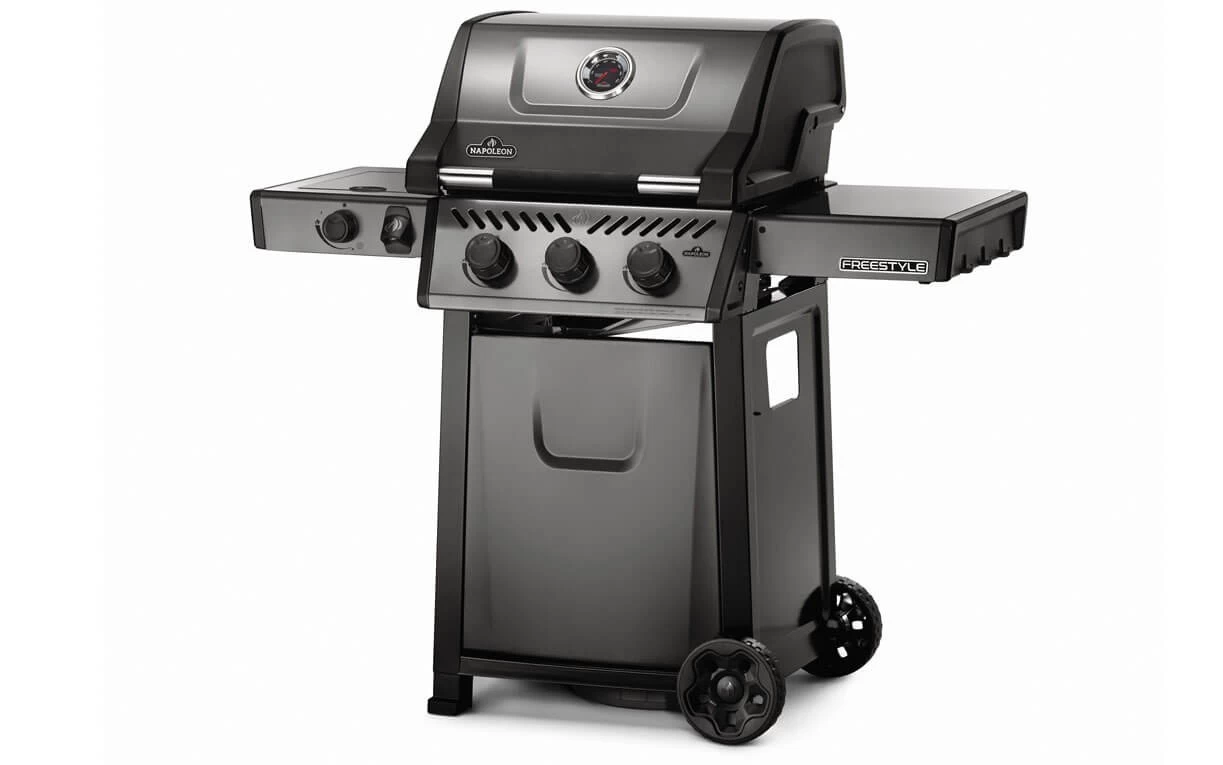 Napoleon Gasgrill Freestyle 365 Mit Seitenbrenner Graphitgrau – Bild 3
