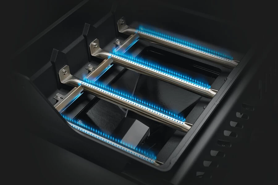 Napoleon Gasgrill Freestyle 365 Mit 2 Abklappbaren Seitentischen Graphitgrau – Bild 3