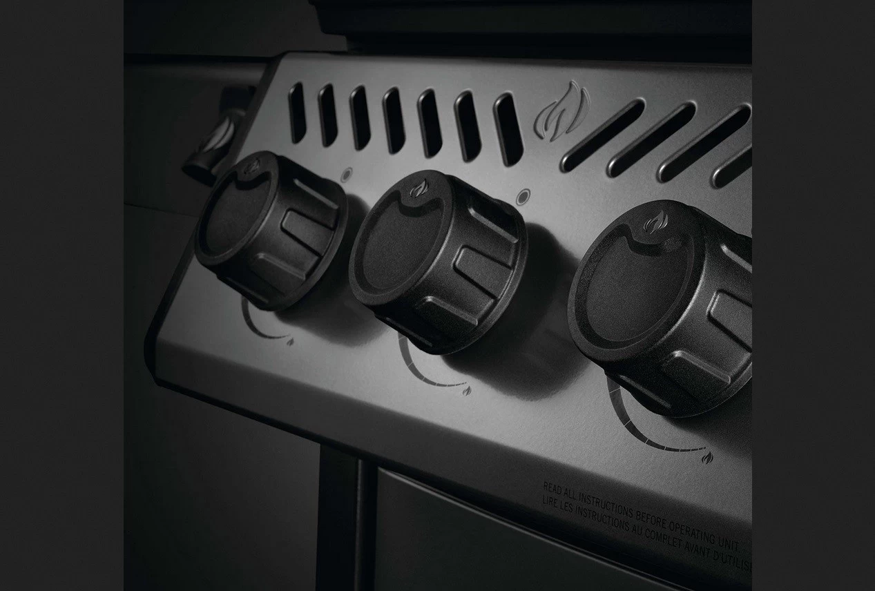 Napoleon Gasgrill Freestyle 365 Mit 2 Abklappbaren Seitentischen Graphitgrau – Bild 8