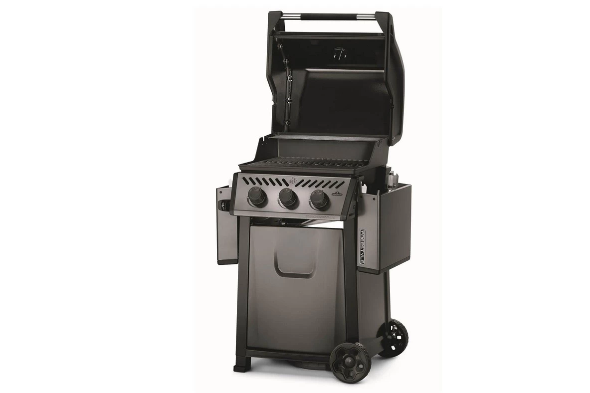 Napoleon Gasgrill Freestyle 365 Mit 2 Abklappbaren Seitentischen Graphitgrau – Bild 2
