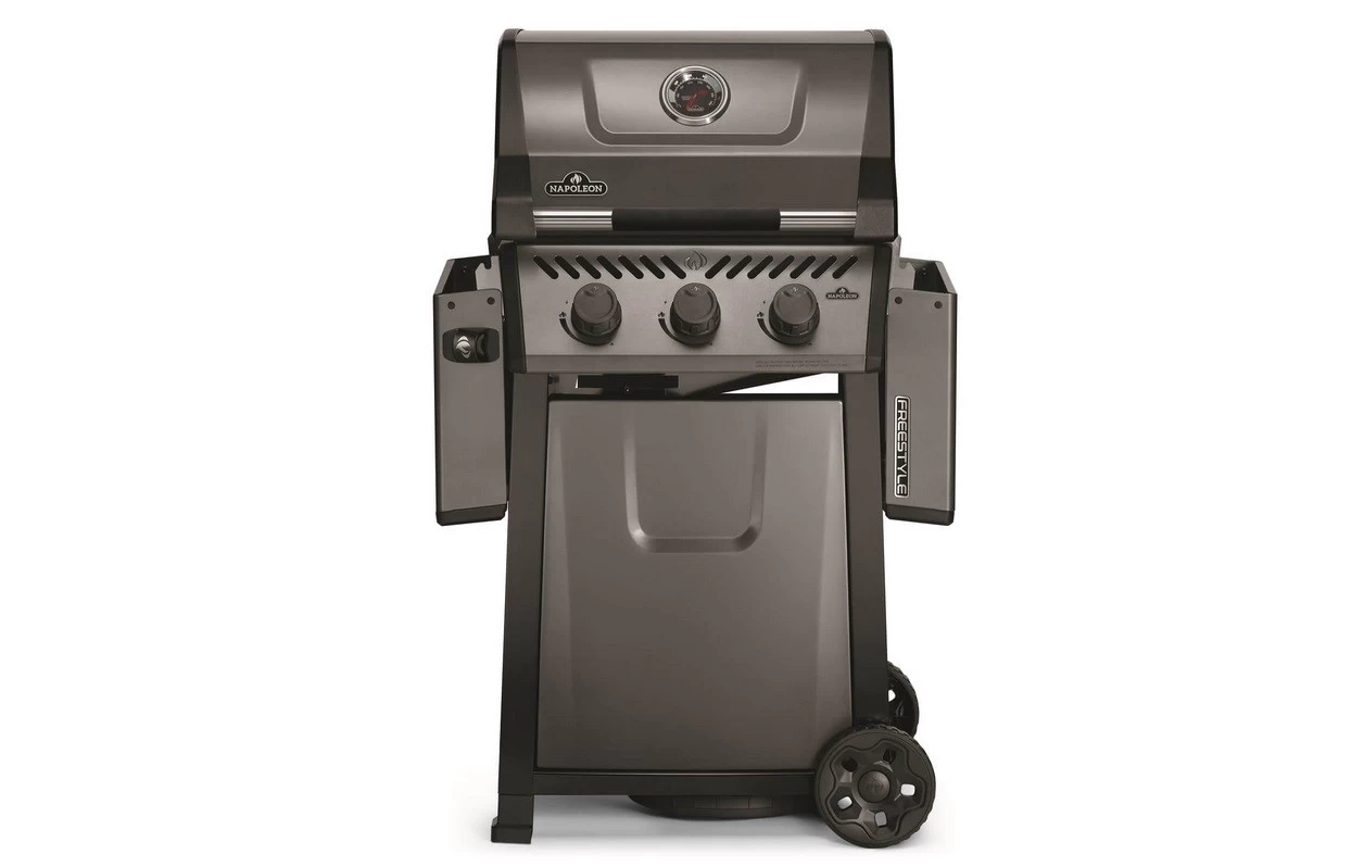 Napoleon Gasgrill Freestyle 365 Mit 2 Abklappbaren Seitentischen Graphitgrau – Bild 9