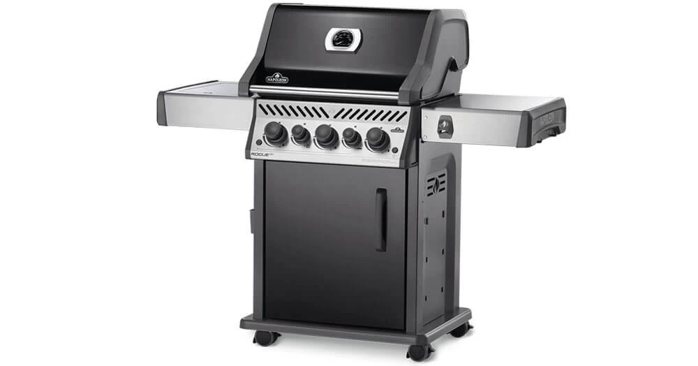 Napoleon Gasgrill Rogue SE 425 Schwarz Inkl. Drehspieß – Bild 12