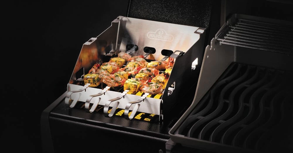 Napoleon Windschutz Für Sizzle Zone Klein Inkl. 4 Spießen – Bild 2