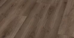 Klick-Vinylboden Eiche Cognac LHD Mit Integr. Trittschalldämmung